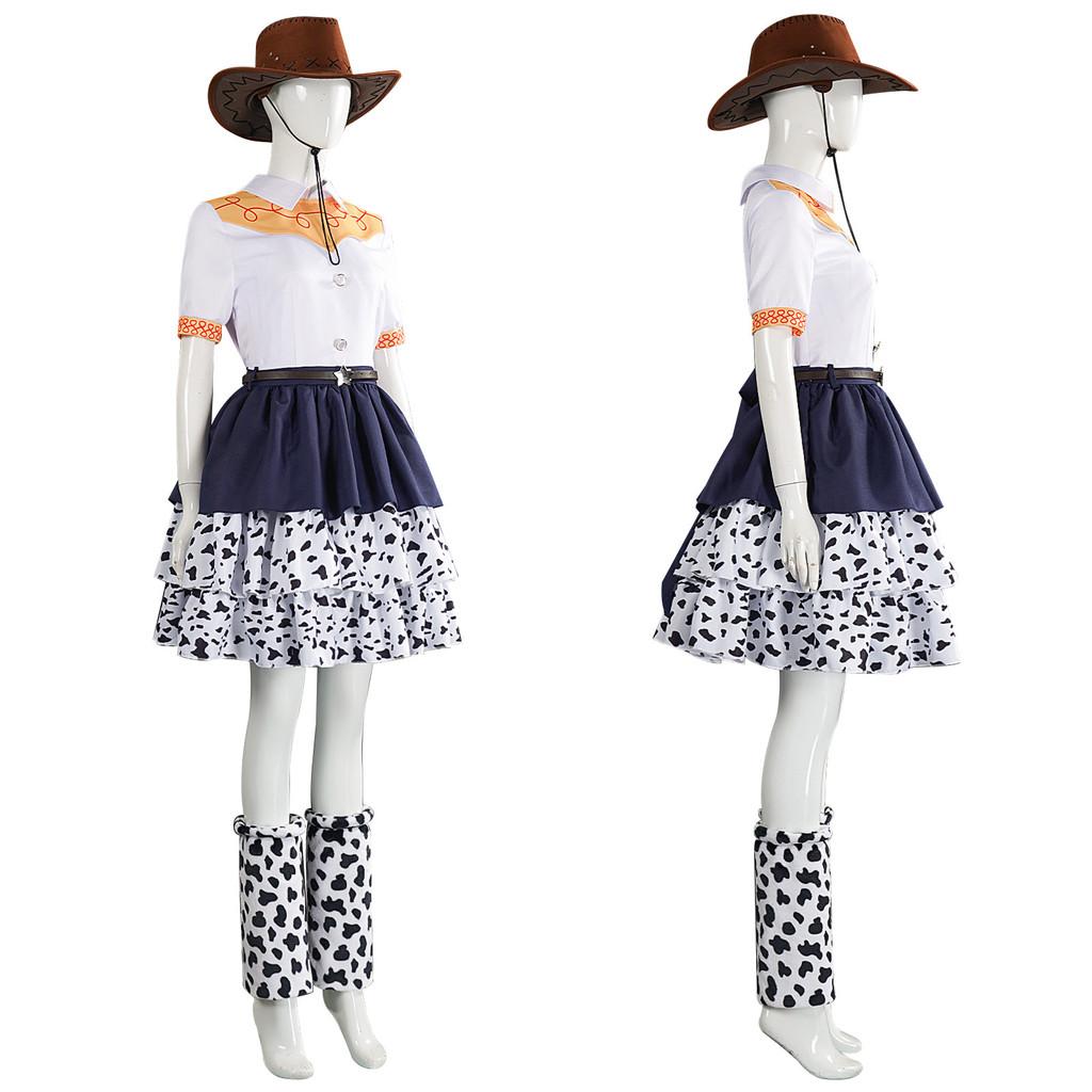 Toy Story Jessie Cosplay Kostüm Set Mit Polyesterstoff Für Anime Rollenspiel