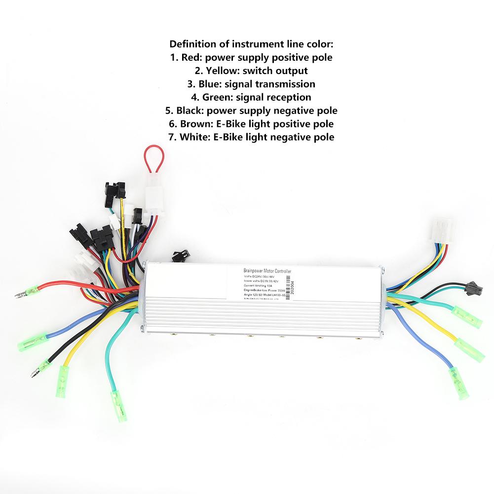 Controler Ecran Color LCD Accelerație de Deget Mare Dublă Acționare pentru Trotinetă Electrică Instrument Bicicletă Electrică de Munte 60V