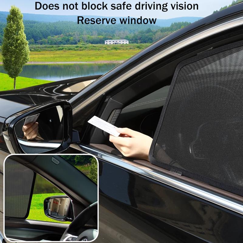 For Ebro S800 Tiggo 8 Pro/Pro Max 2024~2026 2025 Car Magnetic Mesh Privacy Sunshade Side Window Sun Shade Protection Accessories