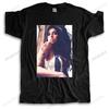 Neues Homme Rundhals-T-Shirt Schwarze Oberteile Für Unisex Amy Winehouse Weiß Das Glück Ist Haben Lässiges Cooles Oberteil T-Shirts Unisex T-Shirt