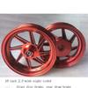 Motorcycle Front and Rear Wheel Assembly , Aluminum Alloy Wheels Rim For Yamaha 100cc