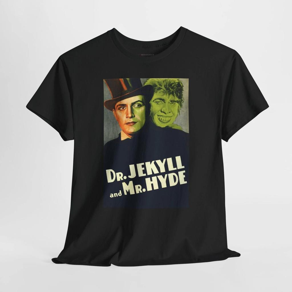 Dr. Jekyll and Mr. Hyde 1931 Retro Movie Poster Horror Unisex Graphic T-Shirt