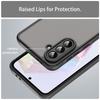 For Samsung Galaxy A56 5G Phone Case Drop Proof Airbags Frosted Translucent PC+TPU Back Cover
