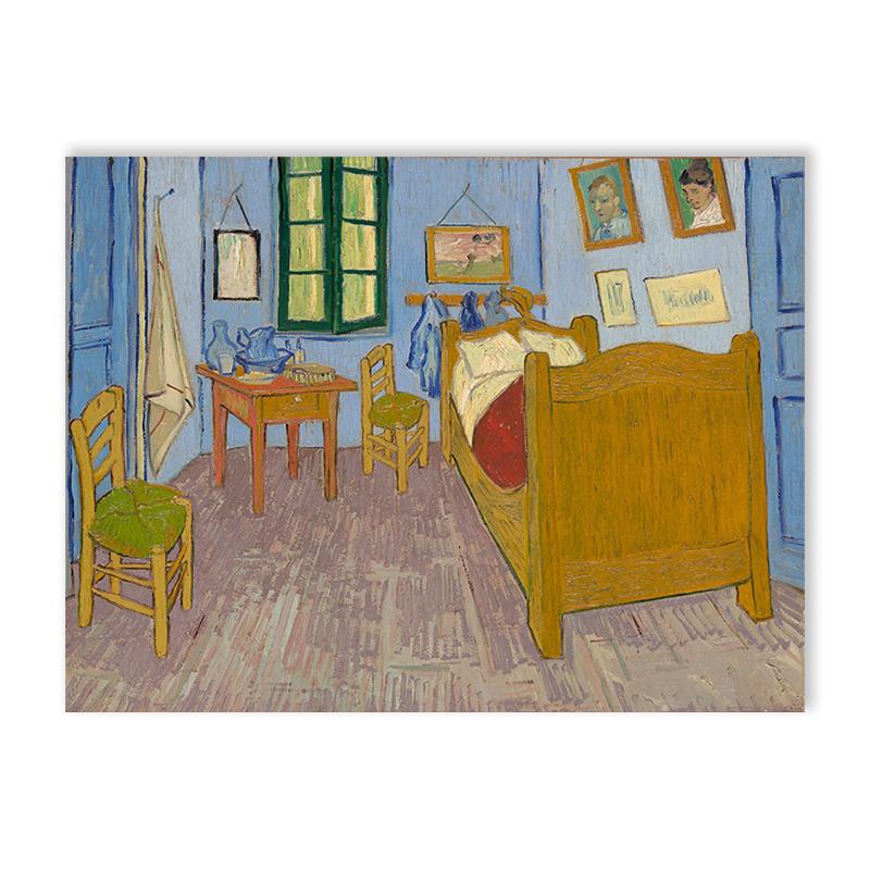 Van Gogh Classic Art Prints Abstract Sunflowers Starry Night Poster Classic Art Decorative s Bedroom Hallway Home Deco