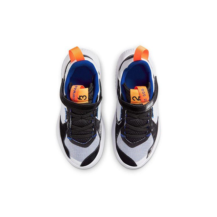 Jordan Delta Shock Absorbing Durable Sports Casual Shoes Kids Sneakers White Black Orange CT1566-140