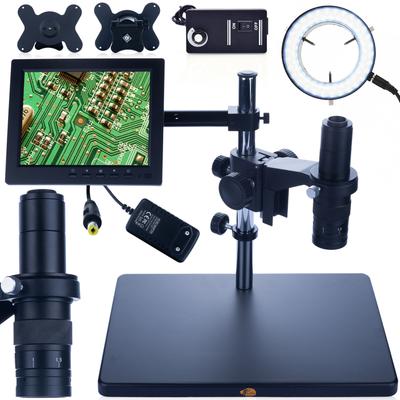 Earth Pro MCEP-0.5X Dijital Mikroskop – 7x-45x Büyütme | 8 inç Ekran | 200 mm Stand ve 56xLED Aydınlatıcı