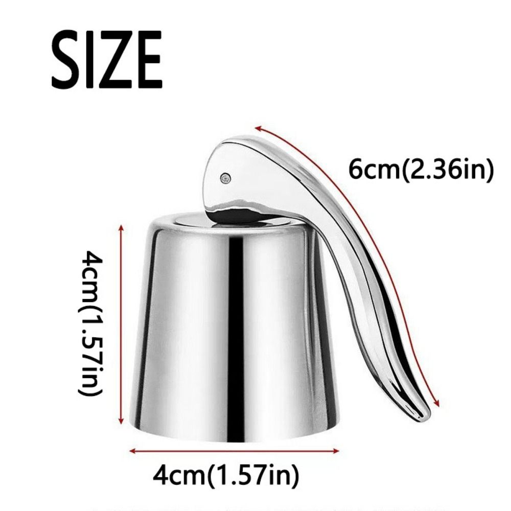 2pcs Creative Wine Saver Bottle Stopper Portable Vacuum Sealer Bottle Plug  for Wine Lovers