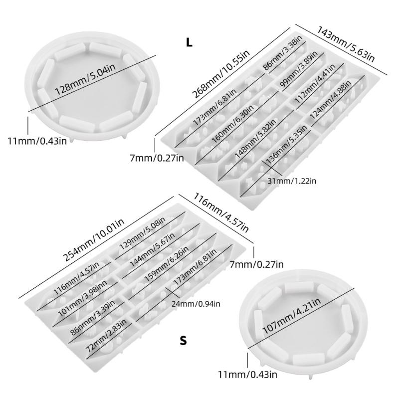 3D Silicone House Candle Holder Mold Handmade Crafting Moulds Hollow House Moulds for Resin Crafts and Home Decoration