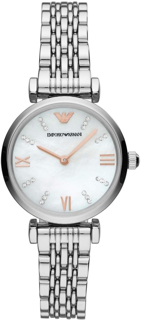 Emporio Armani AR11204 Officially Silver Women's Watch, Imported,