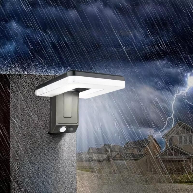 Outdoor Waterproof Wall Lamp, Minimalist Solar Light, Courtyard Light, Community Corridor, Human Body Sensing, Balcony, Staircas