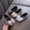 Autumn New Style Ladylike Baby Girl Children's Princess Rhinestone Single Shoes Leather Shoes Dance Performance Shoes