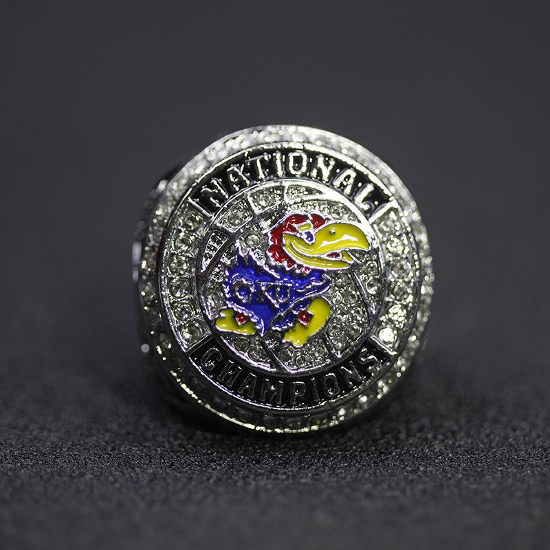 University of Kansas Jayhawks 2022 NCAA Basketball Championship Ring Size 11