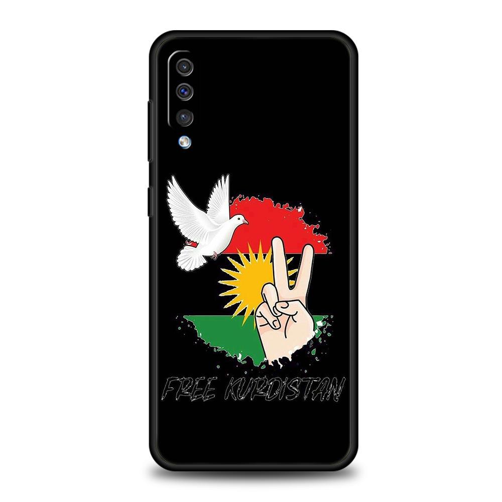 K-Kurdistan Flag Phone Case For Samsung A56 A36 A26 A24 A12 A14 A16 A50 A70 A20E A22 A30 A40 A34 A54 A42 A52 5G A04s A06 Cover