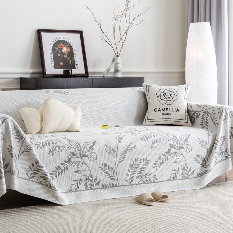 

Полотенце для дивана Ice Silk, полностью покрывающее летнее покрывало для дивана, летнее нескользящее одеяло 200*130cm