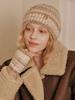 Olinkeompeulliteu Journey Of Sky Sunset Beanie & Warmer Set