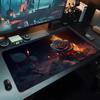 shenhe genshin Mouse Pad 500X1000 mm Large Gaming Mousepad Gamer XL Rubber Otaku Keyboard Pad Laptop Desk Mat