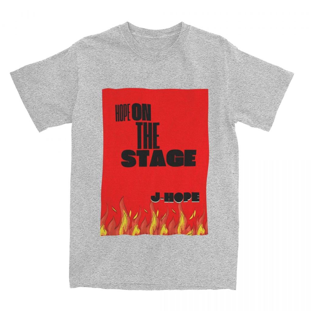 Kpop  J-Hope Hope On The Stage Tour 2025 T-Shirt Novelty T-Shirts Short Sleeve Vintage Tshirt Summer Cotton 4XL 5XL 6XL Clothes