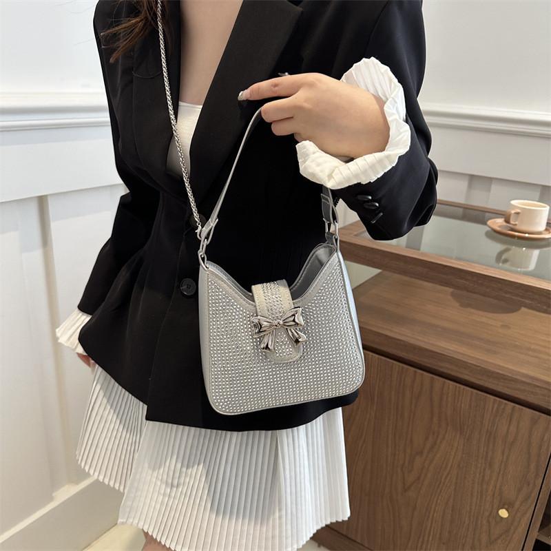 2024 New Retro Beautiful Shoulder Bag Street Fashion Pu Crossbody Bag