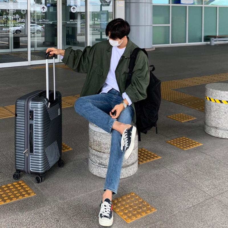 Men's Workwear Jacket Autumn New Loose Casual Korean Style Trendy Versatile Handsome Top