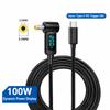 100W PD PD Trigger Charging Cord Digital Display DC Charging Lead  Mobile Workstation
