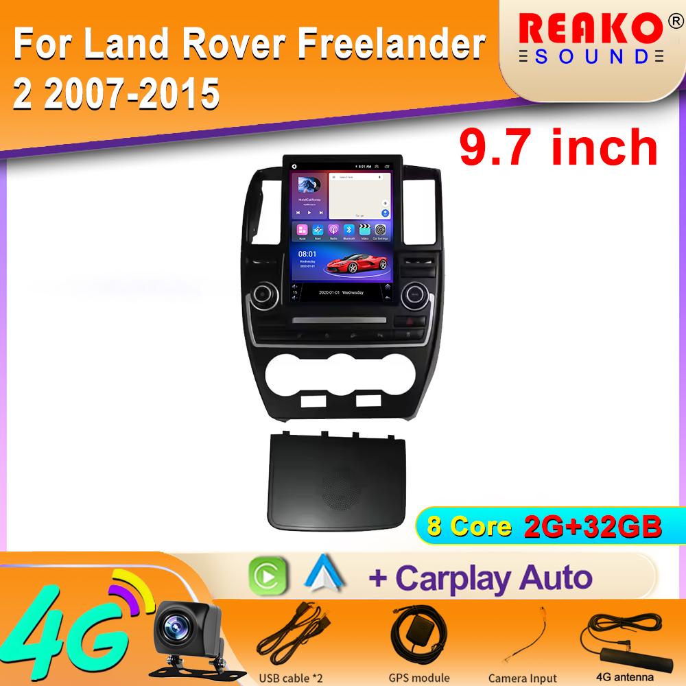 9,7 cala dla Land Rover Freelander 2 2007-2015 samochodowy multimedialny odtwarzacz wideo nawigacja GPS radio Android Auto Carplay 4G