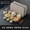 Meishi Ceramic Travel Tea Set Anniversary Event Gifts Customers Creative Business Souvenirs Portable Enterprise