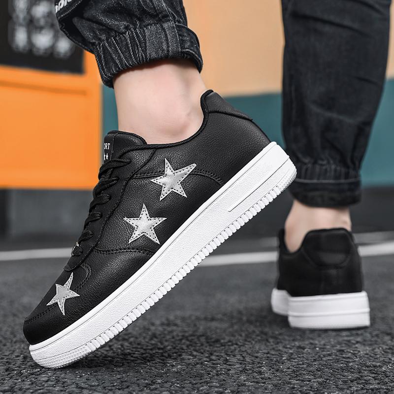 2024 New Couple Little White Shoes Versatile Men's and Women's Leisure Sports Board Shoes High Quality Leather Sports Shoes