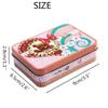 Organizer Box Iron Hairpin Jewelry Box Mini Cartoon Storage Boxes Dustproof