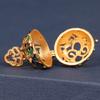Hollow out DIY Trinkets Accessories Luxury Jewelry DIY Making Charms Enamel Box Necklace  Girls