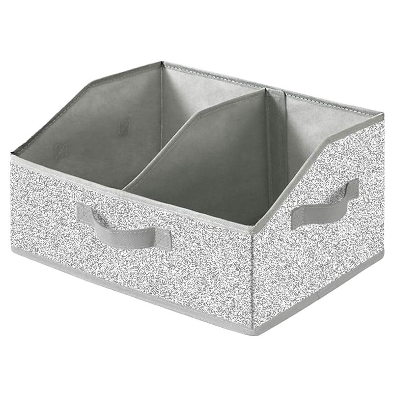 Separate Duty Fabric Storage Cubes Collapsible Storage Organizer Bins for Shelves Closet Baskets for Clothes Blankets Toys