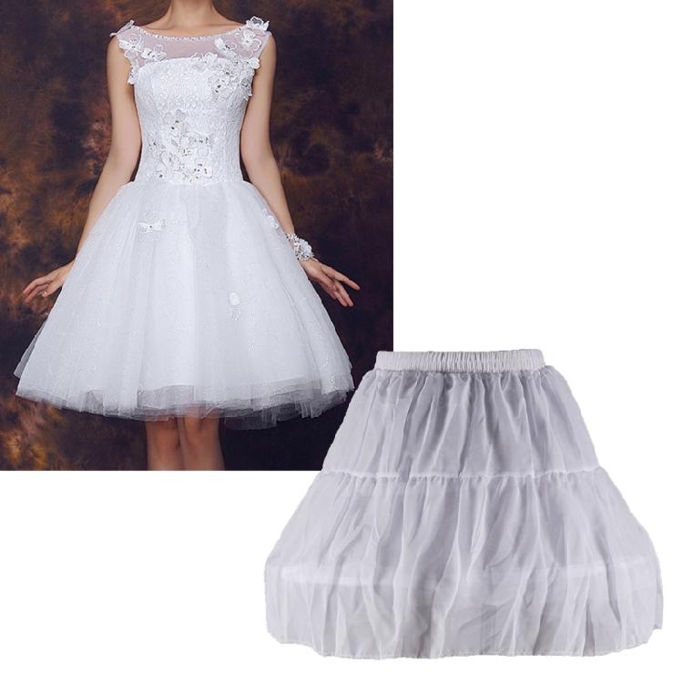 Damen viktorianische Krinoline Reifgestell Bustle Käfig Pannier Weißer Unterrock Unterhemd