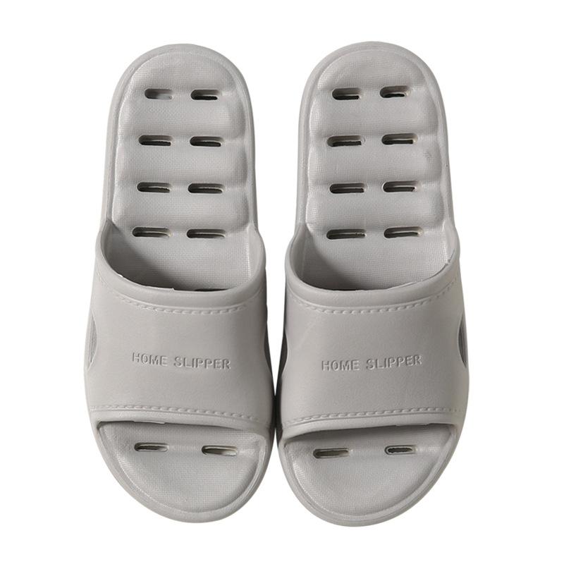 Fashion Bathroom Slippers Summer Home Indoor Household Non-slip Bathing Quick-drying Soft-soled Slippers  Shoes for Women  Shoes