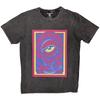 Primal Scream Unisex Adult Psychedelic Eye Stone Wash T-Shirt