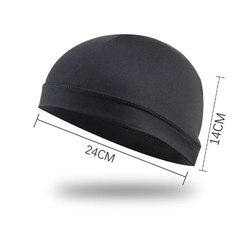 Riding Fast Drying Small Cloth Cap Motorcycle Helmet Liner Outdoor Sports Breathable Anti-Slip Universal Helmet Accessories