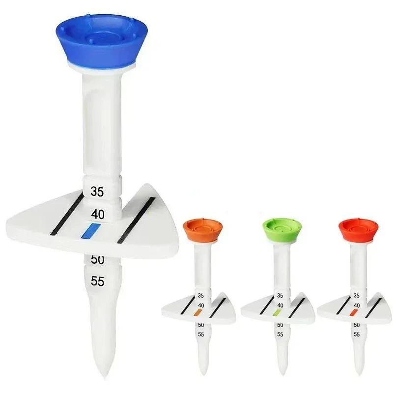 4pcs Golf Adjustable Height with Angle Identification Golf Stud Golf Sports Equipment Accessories Outdoor Sports Equipment