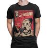 Męska koszulka Terrifier Mister Nice Clown Horror Movie 100% bawełna odzież vintage z krótkim rękawem z okrągłym dekoltem t-shirty z nadrukiem