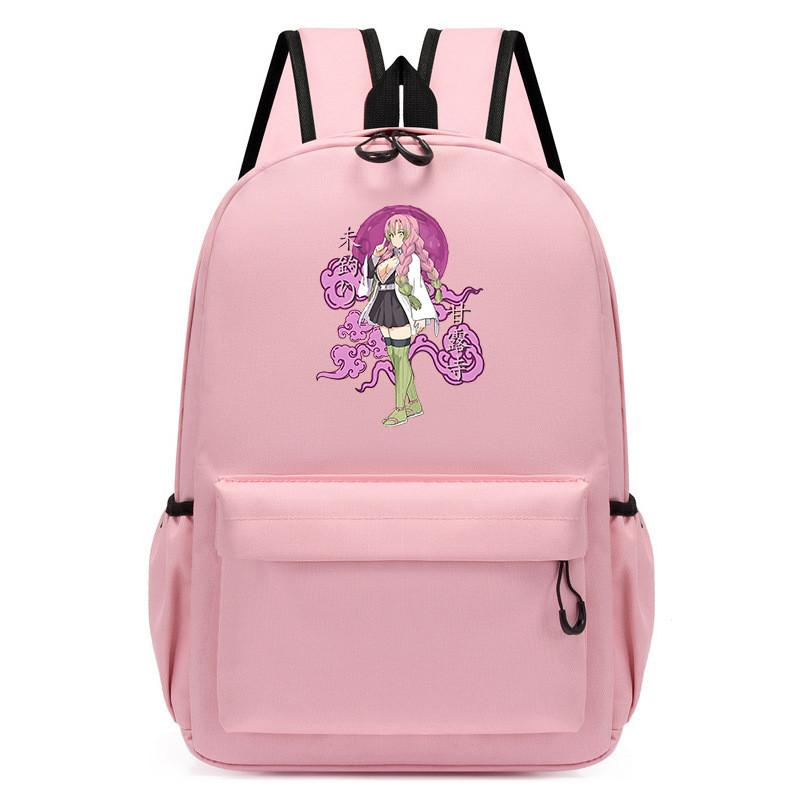 Demon Slayer Casual Backpack Student School Waterproof Small Cartoon Bag