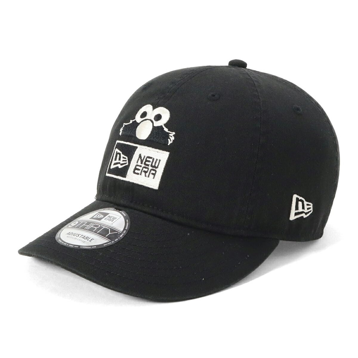

New Era 930 Sesame Street Box Logo Cap, Black, M/L чёрный