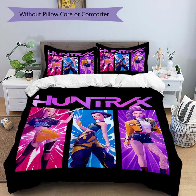 Huntrax Future Fashion Icons Print 3Pcs Bedding Setduvet Cover With 2 Bedropillowcase Home Birthday Gift