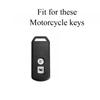 Zinc Alloy Leather For Honda Sh125 Forza 350 250 750 ADV 150 XADV SH150i SH300 150 PCX XAV Car Remote Key Protection Cover Shell