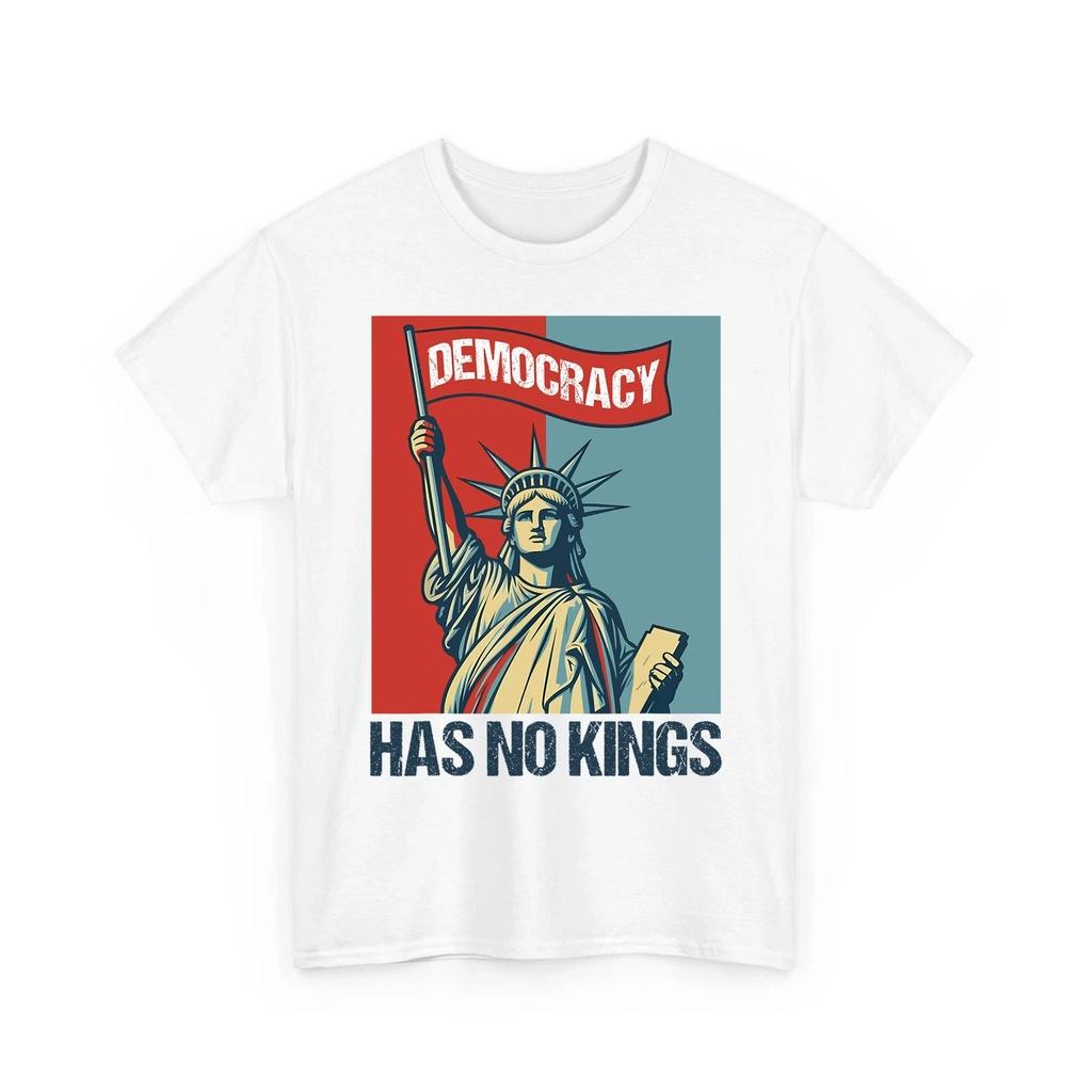 Democracy Has No Kings Shirt, No Kings in America Since 1776 Political Protest