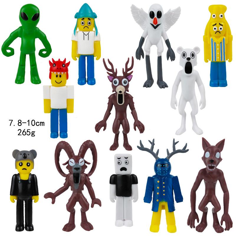 Anime Action Figure Model Collectible Doll, Desktop Decoration Ornament, Poseable Statue for Gifts