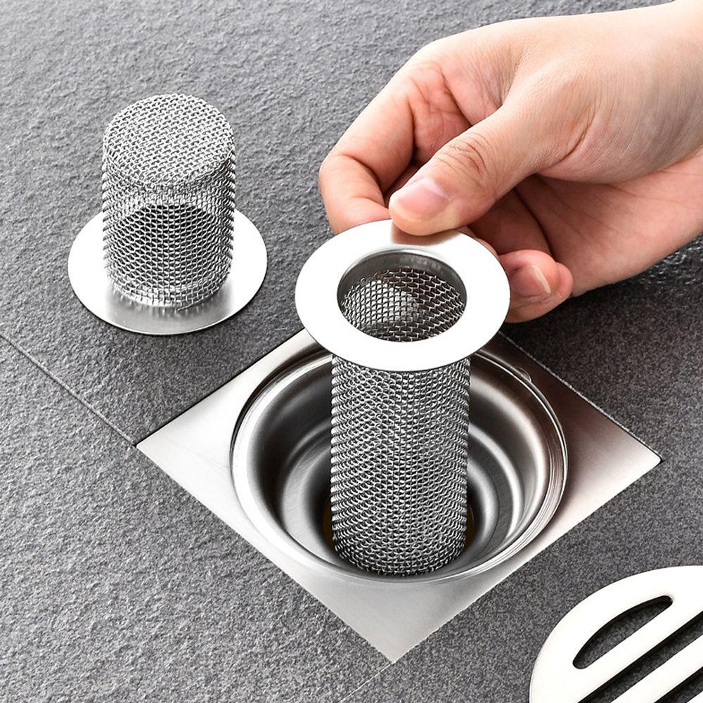 Anti-Clogging Kitchen Tool Food Hair Stopper Sink Strainer Floor Drain Filter Mesh Sealing Cover