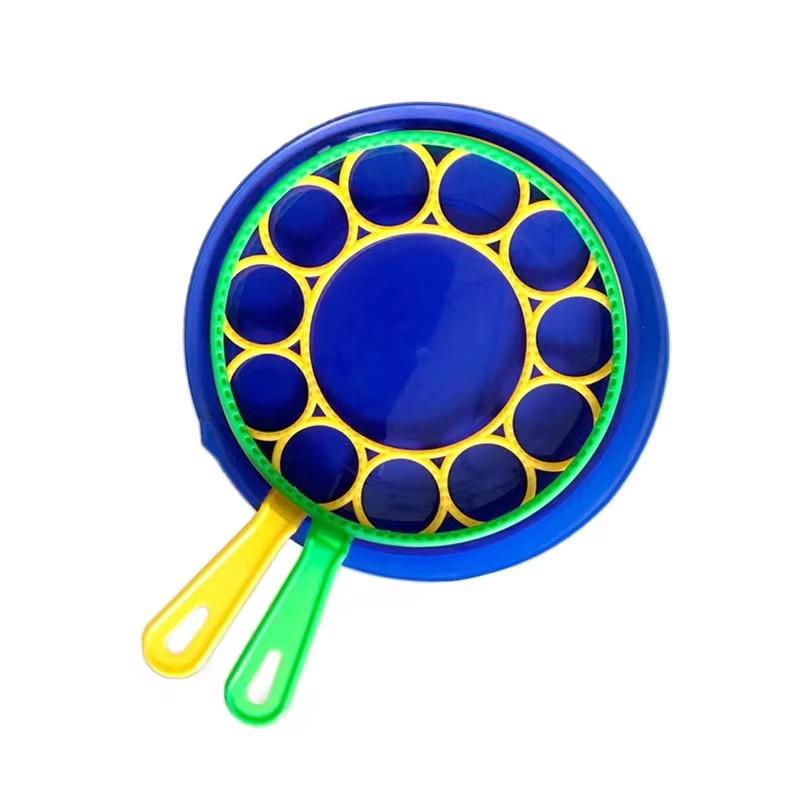 3Pcs Creative Colorful Bubble Plate Blowing Bubble Stick Summer Children's Toy Accessories Multiple Styling Creative Toys