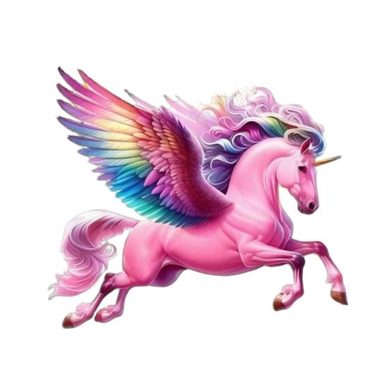 Pferdeornament 2D Acryl Pferd Auto Rückspiegelanhänger Flacher Weihnachtsbaumanhänger Auto Innenraum Hängedekoration für Frauen Mädchen