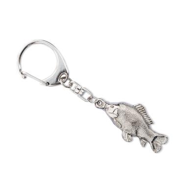 Leather Carp Made In England Art Fish Keychain Collection (Kawagoi)