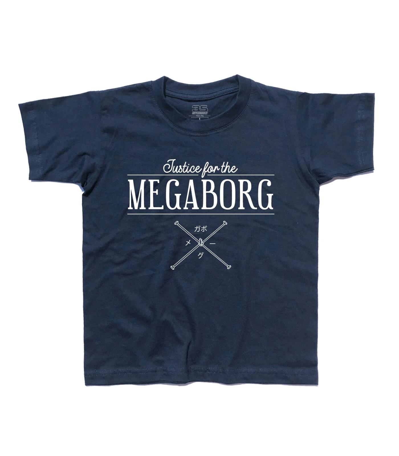 

DAITARN 3 justice for the MEGABORG Haran Banjo Meganoidi cartoon kids t-shirt- 130