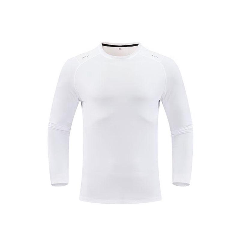 

2024 Осень/Зима Футболка с длинным рукавом для альпинизма и спорта - Облегающая посадка, Быстросохнущая, Высокоэластичный молочный шелк XX-Large