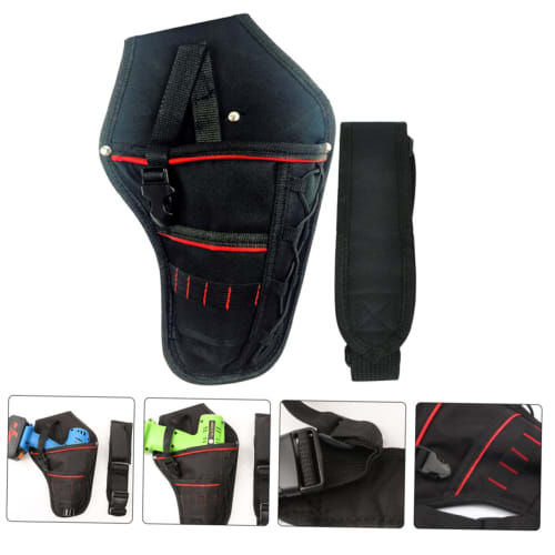 Healeved Electric Wrench Tool Kit, Electric Wrench Pouch, Electrician Tool Bag, Work Organization Bag for Construction Workers and Contractors (1 Piec