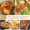 200 Pcs Air Fryer Disposable Paper Liners, Air Fryer Liners, Parchment Paper for Baking, Nonstick Perforated Air Fryer Accessories, HOFHTD Baking